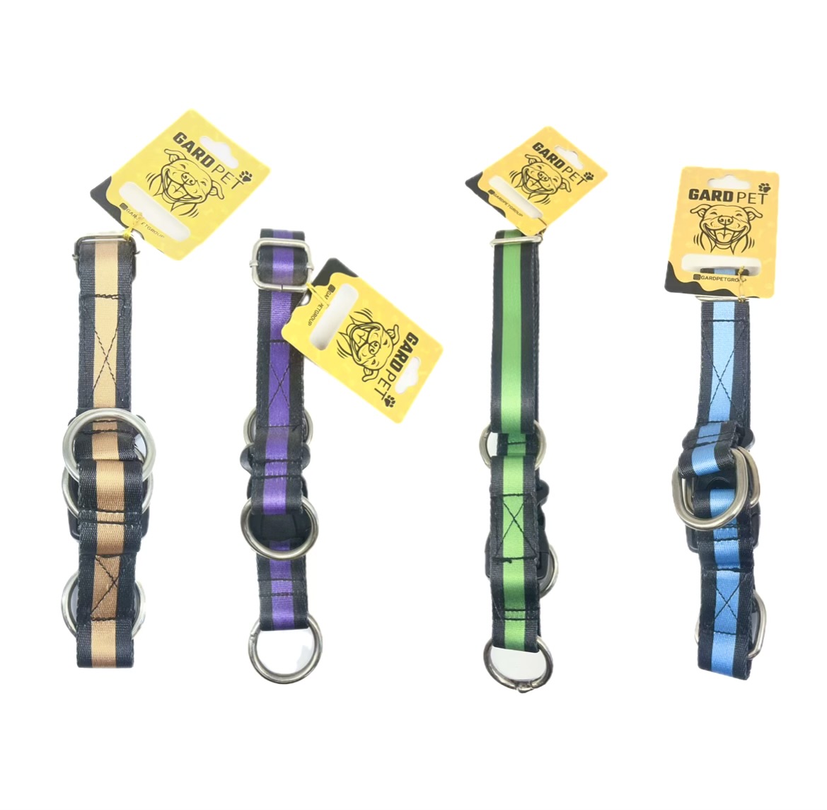 قلاده گردنی مدل خط دار رنگی گارد پت