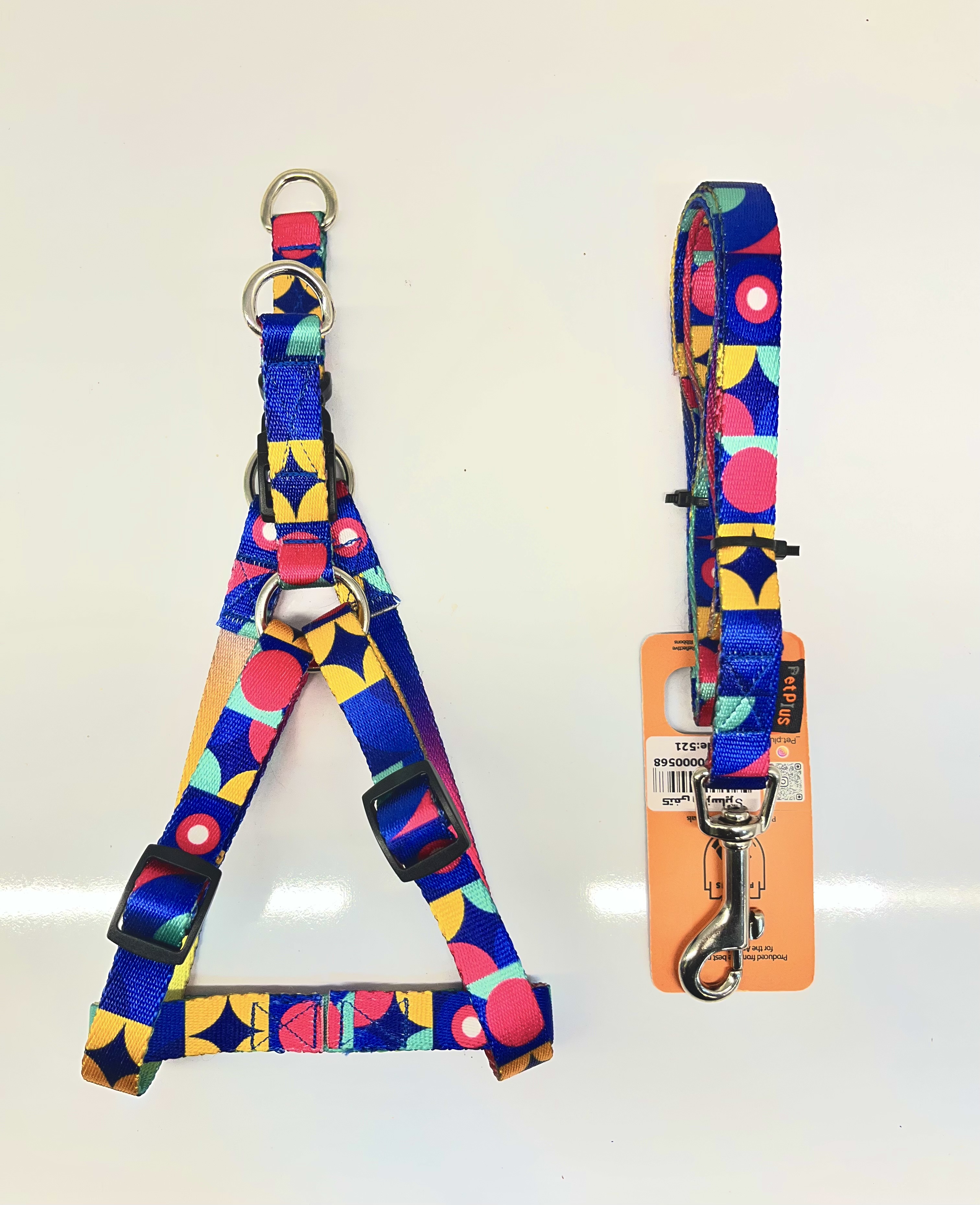 قلاده کتفی سگ همراه با لید سایز s